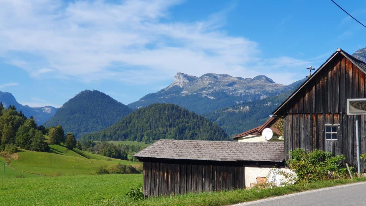 Apartman Tauplitz Skiing, Hiking, Bike, Cross Country - Haus Sandlweber Obersdorf Eksteriør billede